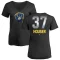 Women's Adrian Houser Midnight Mascot V-Neck T-Shirt - Black