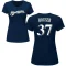 Women's Adrian Houser Name & Number T-Shirt - Navy