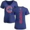 Women's Adrian Sampson Backer Slim Fit T-Shirt - Royal