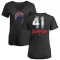 Women's Adrian Sampson Midnight Mascot V-Neck T-Shirt - Black