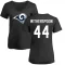 Women's Ahkello Witherspoon Name & Number Slim Fit T-Shirt - Black