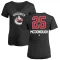 Women's Aidan McDonough Name and Number Banner Wave V-Neck T-Shirt - Black