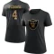 Women's Aidan O'Connell 2020 Salute To Service Performance T-Shirt - Black