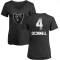 Women's Aidan O'Connell Midnight Mascot T-Shirt - Black