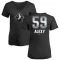 Women's A.J. Alexy Midnight Mascot V-Neck T-Shirt - Black