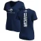 Women's AJ Arcuri Backer Slim Fit T-Shirt - Navy