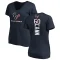 Women's A.J. Cann Backer Slim Fit T-Shirt - Navy