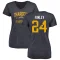 Women's AJ Finley Distressed Name & Number Slim Fit V-Neck T-Shirt - Navy