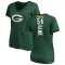 Women's A.J. Hawk Backer Slim Fit T-Shirt - Green