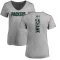 Women's A.J. Hawk Backer V-Neck T-Shirt - Ash