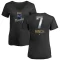 Women's A.j. Hinch Midnight Mascot V-Neck T-Shirt - Black