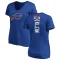 Women's A.J. Klein Backer Slim Fit T-Shirt - Royal