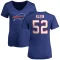 Women's A.J. Klein Name & Number Slim Fit T-Shirt - Royal