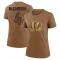 Women's AJ McCarron Legend 2023 Salute To Service Performance T-Shirt - Brown