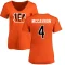 Women's AJ McCarron Name & Number Slim Fit T-Shirt - Orange