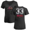 Women's A.J. Minter Midnight Mascot V-Neck T-Shirt - Black