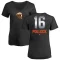 Women's AJ Pollock Midnight Mascot V-Neck T-Shirt - Black