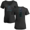 Women's A.J. Puk Backer Slim Fit T-Shirt - Black