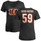 Women's Akeem Davis-Gaither Name & Number Slim Fit T-Shirt - Black