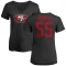 Women's Akeem Spence Name & Number Slim Fit T-Shirt - Black