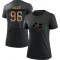 Women's Akiem Hicks 2020 Salute To Service Performance T-Shirt - Black