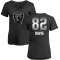 Women's Al Davis Midnight Mascot T-Shirt - Black