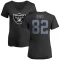 Women's Al Davis Name & Number Slim Fit T-Shirt - Black