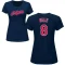 Women's Albert Belle Name & Number T-Shirt - Navy