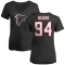 Women's Albert Huggins Name & Number Slim Fit T-Shirt - Black