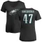 Women's Albert Okwuegbunam Name & Number Slim Fit T-Shirt - Black