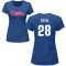 Women's Alec Bohm Name & Number T-Shirt - Royal