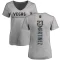 Women's Alec Martinez Backer Slim Fit V-Neck T-Shirt - Heathered Gray