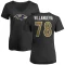 Women's Alejandro Villanueva Name & Number Slim Fit T-Shirt - Black