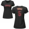 Women's Alek Thomas Name & Number T-Shirt - Black