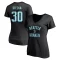 Women's Ales Stezka Name & Number Victory Arch T-Shirt - Black