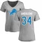 Women's Alex Anzalone Name & Number Slim Fit T-Shirt - Ash