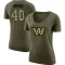 Women's Alex Armah Legend Salute to Service Scoop Neck T-Shirt - Olive