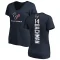 Women's Alex Bachman Backer Slim Fit T-Shirt - Navy