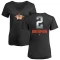 Women's Alex Bregman Midnight Mascot V-Neck T-Shirt - Black