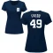 Women's Alex Faedo Name & Number T-Shirt - Navy