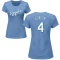 Women's Alex Gordon Name & Number T-Shirt - Light Blue