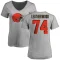 Women's Alex Leatherwood Name & Number Slim Fit T-Shirt - Ash