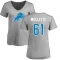 Women's Alex Mollette Name & Number Slim Fit T-Shirt - Ash