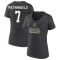 Women's Alex Pietrangelo Heather 2023 Western Conference Champions V-Neck T-Shirt - Charcoal