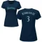 Women's Alex Rodriguez Name & Number T-Shirt - Navy