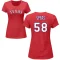 Women's Alex Speas Name & Number T-Shirt - Red