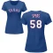 Women's Alex Speas Name & Number T-Shirt - Royal