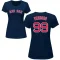 Women's Alex Verdugo Name & Number T-Shirt - Navy