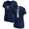 Women's Alex Ward Backer Slim Fit T-Shirt - Navy