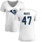 Women's Alex Ward Name & Number Slim Fit T-Shirt - White